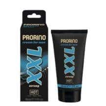Возбуждающий и увеличивающий крем для мужчин Hot Prorino XXL Strong, 50 мл. Нет в наличии Возбуждающий и увеличивающий крем для мужчин Hot Prorino XXL Strong, 50 мл