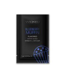 Оральный лубрикант Wicked Aqua Черничный маффин на водной основе, 3 мл. Нет в наличии Оральный лубрикант Wicked Aqua Черничный маффин на водной основе, 3 мл