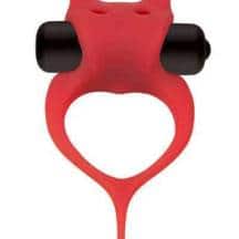 Виброкольцо Adrien Lastic Devol, красное Виброкольцо Adrien Lastic Devol, красное