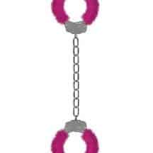 Металлические наножники с меховой обивкой для щиколоток Furry Ankle Cuffs Shots