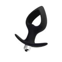 Анальная вибропробка-расширитель Toyfa Popo Pleasure Cordis размер М, черный Анальная вибропробка-расширитель Toyfa Popo Pleasure Cordis размер М, черный