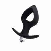 Анальная вибропробка-расширитель Toyfa Popo Pleasure Cordis размер М, черный Анальная вибропробка-расширитель Toyfa Popo Pleasure Cordis размер М, черный