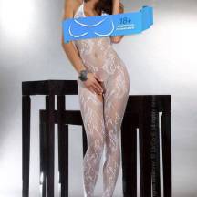 Чулок на Тело Livia Corsetti Eden, белый S/L. Нет в наличии Чулок на Тело Livia Corsetti Eden, белый S/L