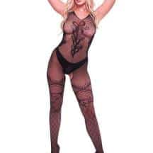 Боди-комбинезон Amor El Anita с доступом XL/XXL, черный