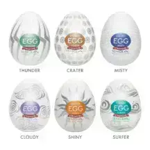 Набор мастурбаторов Tenga Egg Hard-Boiled, 6 шт