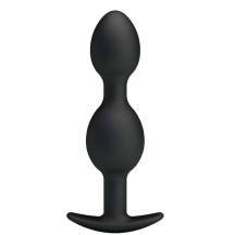 Анальная пробка Pretty Love Silicone Anal Balls, черная Анальная пробка Pretty Love Silicone Anal Balls, черная