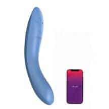 Вибратор для точки G We-Vibe Rave 2 с фиксацией формы, голубой