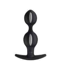 Анальный стимулятор Fun Factory B Balls Duo с переменным центром тяжести, черно-серый. Нет в наличии Анальный стимулятор Fun Factory B Balls Duo с переменным центром тяжести, черно-серый