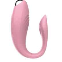 Вибратор для пар CNT Fancy Her U Vibe, нежно-розовый. Нет в наличии Вибратор для пар CNT Fancy Her U Vibe, нежно-розовый