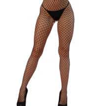 Колготки в мелкую сетку Amor El S/L, черные