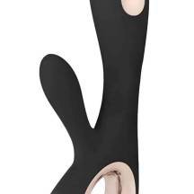 Вибратор-кролик c имитацией фингеринга Lelo Soraya Wave, черный. Нет в наличии Вибратор-кролик c имитацией фингеринга Lelo Soraya Wave, черный