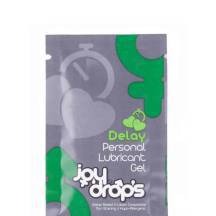 Продлевающий гель-лубрикант JoyDrops Delay на водной основе, 5 мл. Нет в наличии Продлевающий гель-лубрикант JoyDrops Delay на водной основе, 5 мл