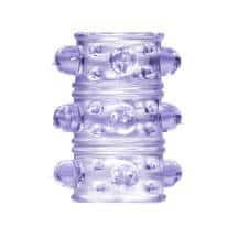 Насадка на член Lola Games Rings! Armour, сиреневая Насадка на член Lola Games Rings! Armour, сиреневая