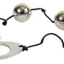 Анальные шарики Heavy Metal Anal Beads Seven Creations, серебряный