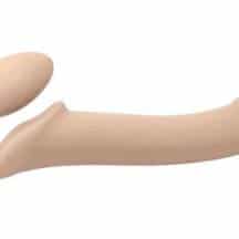 Гибкий страпон Strap-on-me Semi-Realistic L, телесный