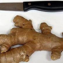 Анальная пробка из имбиря 