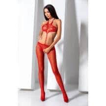 Боди Passion Erotic Line BS 080 Red, Красный, One size