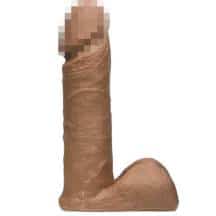 Насадка-фаллоимитатор Doc Johnson Vac-U-Lock Ultraskyn Cock 18.4 см, карамельная