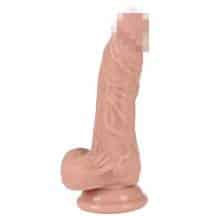 Фаллоимитатор Real Basic Toy с мошонкой на присоске 17 см, S, телесный Фаллоимитатор Real Basic Toy с мошонкой на присоске 17 см, S, телесный