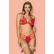 Комплекты Obsessive Giftella set, Красный, L/XL