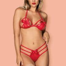 Комплекты Obsessive Giftella set, Красный, L/XL