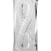 Мастурбатор с двумя тоннелями MensMax Xross Beads×Rock Open, бесцветный