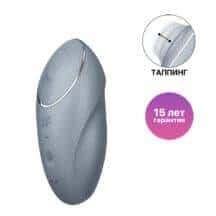 Таппинг-стимулятор с вибрацией Satisfyer Tap & Climax 1, серый. Нет в наличии Таппинг-стимулятор с вибрацией Satisfyer Tap & Climax 1, серый