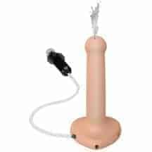 Фаллоимитатор с семяизвержением Strap-on-me Semi-Realistic 19.6 см без крема L, телесный