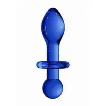 Анальный стимулятор Chrystalino Rocker Blue SH-CHR028BLU