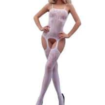 Боди-комбинезон Amor El Isabel с доступом S/L, белый