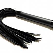 Плеть BDSM Арсенал 42 см, черная