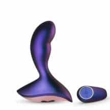 Анальная вибропробка Hueman Intergalactic с пультом ДУ, фиолетовый. Нет в наличии Анальная вибропробка Hueman Intergalactic с пультом ДУ, фиолетовый