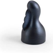 Насадка на массажер Doxy Number 3 для клиторальной стимуляции, черный