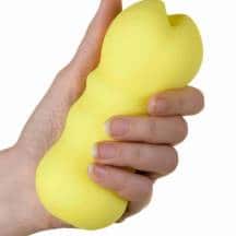 Мастурбатор MensMax Feel 2 Soft, жёлтый