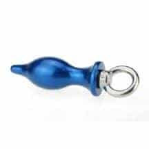 Анальная пробка с кольцом 4sexdream, 16 см, синий. Нет в наличии Анальная пробка с кольцом 4sexdream, 16 см, синий