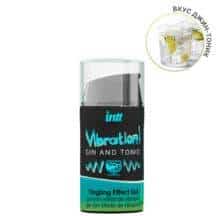Жидкий вибратор Intt Vibration Gin & Tonic, 15 мл