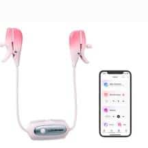 Виброзажимы для сосков Lovense Gemini, розовые Виброзажимы для сосков Lovense Gemini, розовые