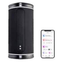 Вибромастурбатор с нагревом Lovense Calor, черный  Вибромастурбатор с нагревом Lovense Calor, черный