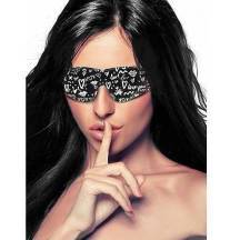 Маска на глаза Shots Love Street Art Fasion, черный