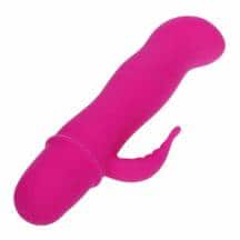 Вибратор с дополнительным стимулятором клитора Pretty Love Blithe, розовый . Нет в наличии Вибратор с дополнительным стимулятором клитора Pretty Love Blithe, розовый