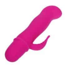 Вибратор с дополнительным стимулятором клитора Pretty Love Blithe, розовый . Нет в наличии Вибратор с дополнительным стимулятором клитора Pretty Love Blithe, розовый