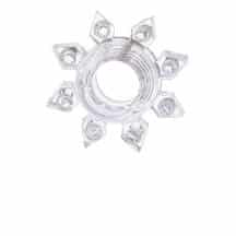 Эрекционное кольцо Toyfa в форме звезды, бесцветное