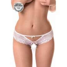 Трусики с доступом Erolanta Jennifer, белые, 46-48