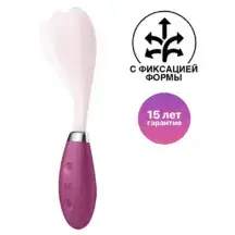 Гибкий вибратор с фиксацией формы Satisfyer G-Spot Flex 3, розовый