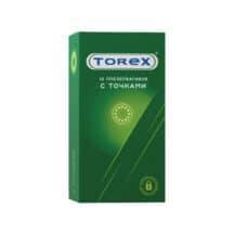 Презервативы точечные Torex №12. Нет в наличии Презервативы точечные Torex №12