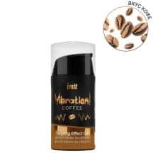 Жидкий вибратор Intt Vibration Coffee, 15 мл Жидкий вибратор Intt Vibration Coffee, 15 мл