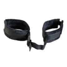 Наручники-оковы мягкие Toyfa Theatre, черные. Нет в наличии Наручники-оковы мягкие Toyfa Theatre, черные