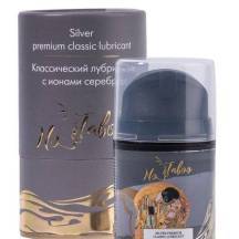 Лубрикант с ионами серебра No Taboo Silver Premium Classic на водной основе, 50 мл