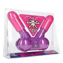 Игра для двоих Shots Cum Face, фиолетово-розовый