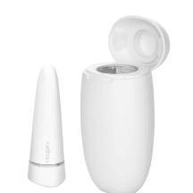 Мини-вибратор с кейсом для дезинфекции CalExotics My Pod, белый. Нет в наличии Мини-вибратор с кейсом для дезинфекции CalExotics My Pod, белый